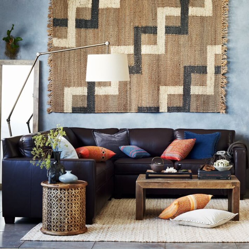 Carved Wood Side Table | west elm Australia